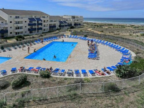 Appartement Climatise Avec Piscine & Mer Bleu Marine Lacanau Exterior foto