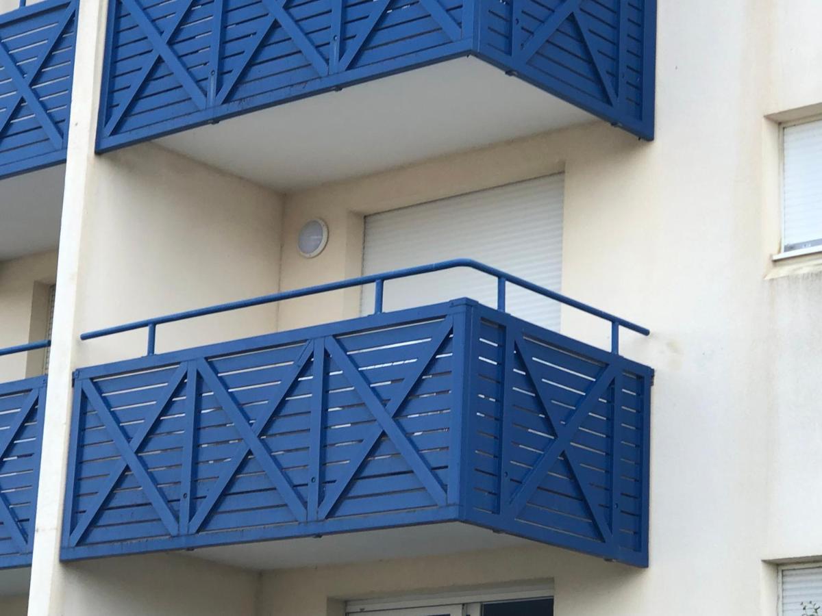 Appartement Climatise Avec Piscine & Mer Bleu Marine Lacanau Exterior foto