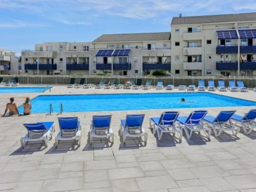 Appartement Climatise Avec Piscine & Mer Bleu Marine Lacanau Exterior foto