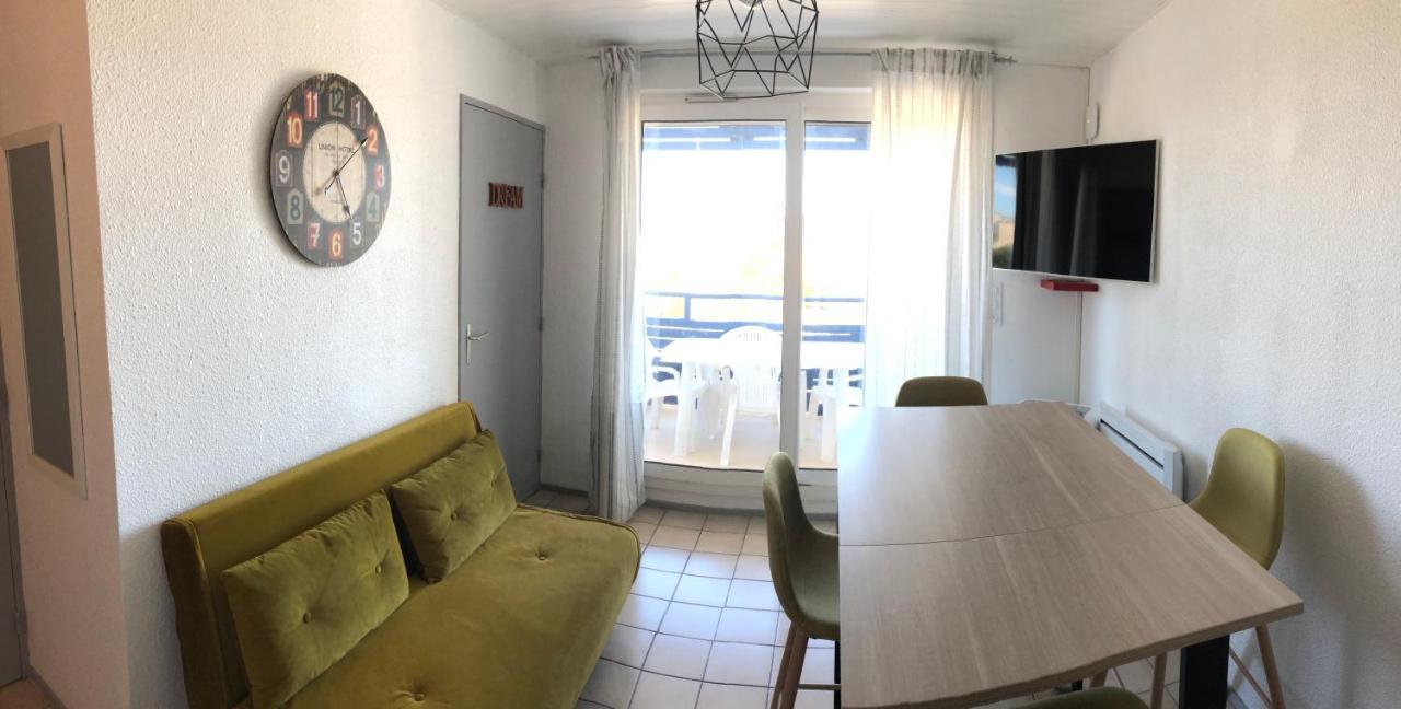 Appartement Climatise Avec Piscine & Mer Bleu Marine Lacanau Exterior foto